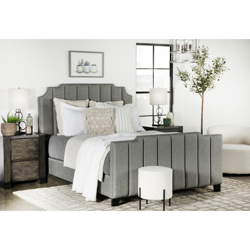 Coaster Furniture Full Upholstered Panel Bed 306029F IMAGE 2