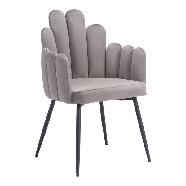 Zuo Noosa 109655 Dining Chair - Grey IMAGE 1