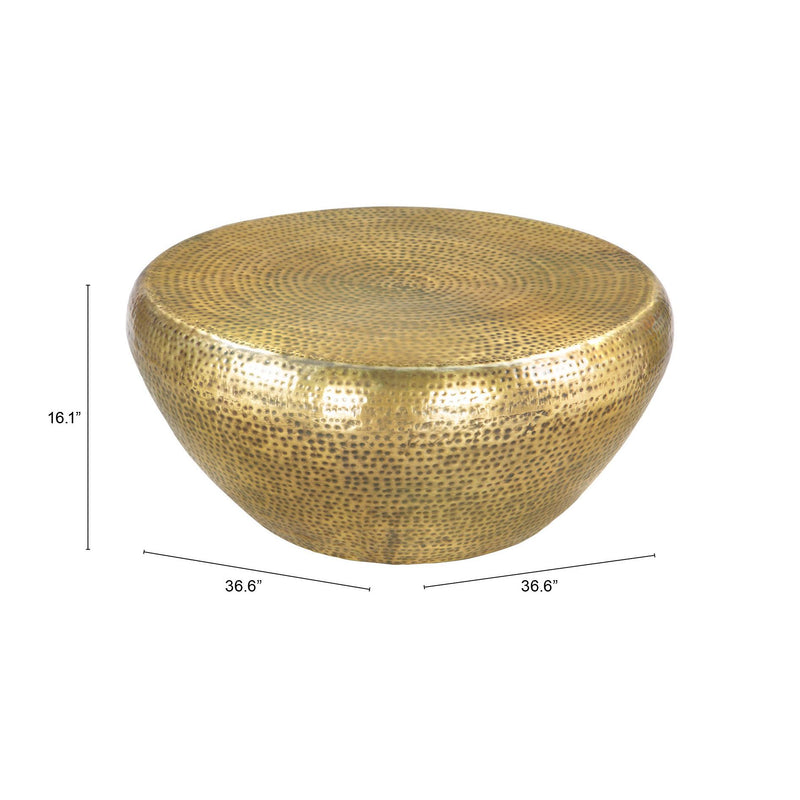 Zuo Larache 109750 Coffee Table - Gold IMAGE 9