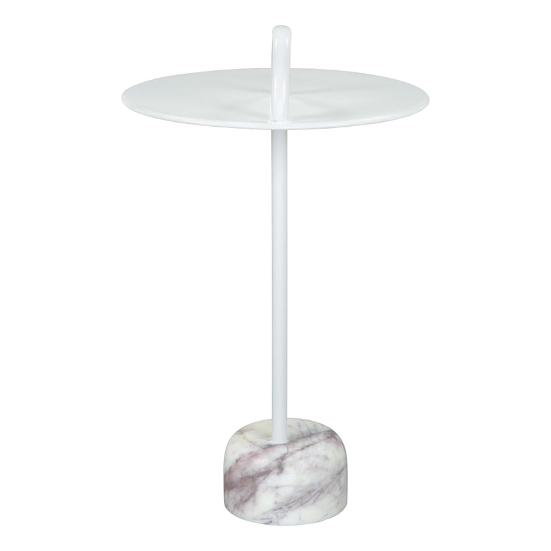 Zuo Will 109563 Side Table - White IMAGE 3