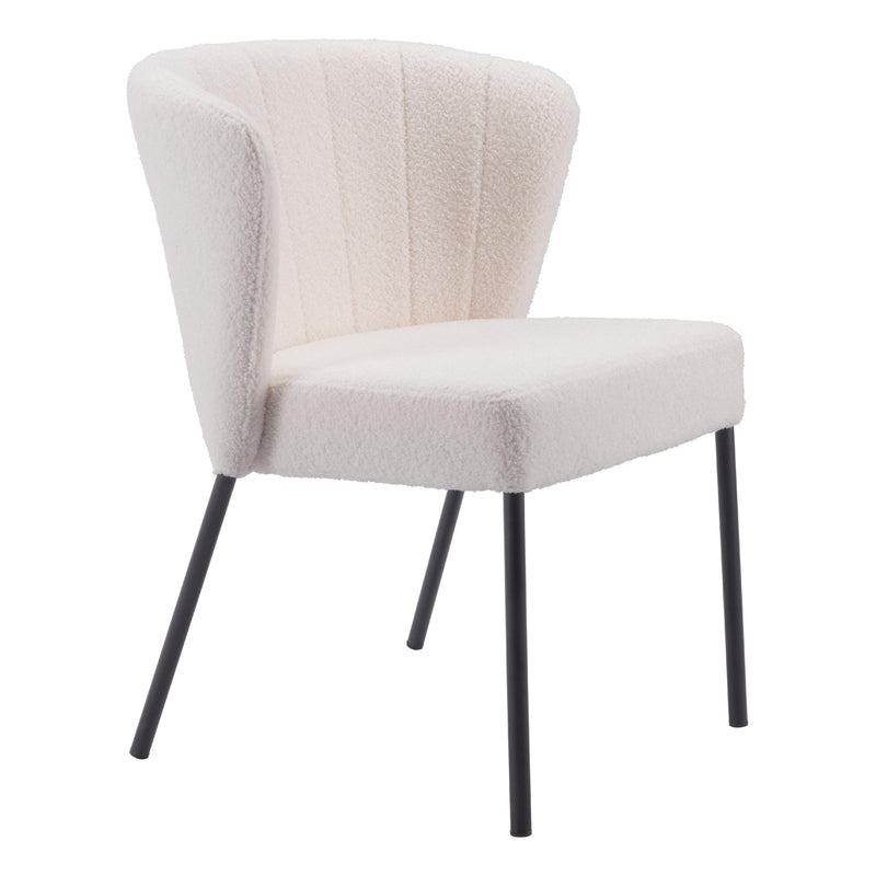 Zuo Aimee 109677 Dining Chair - Cream IMAGE 1