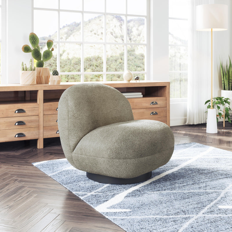 Zuo Myanmar 109346 Accent Chair - Olive Green IMAGE 9