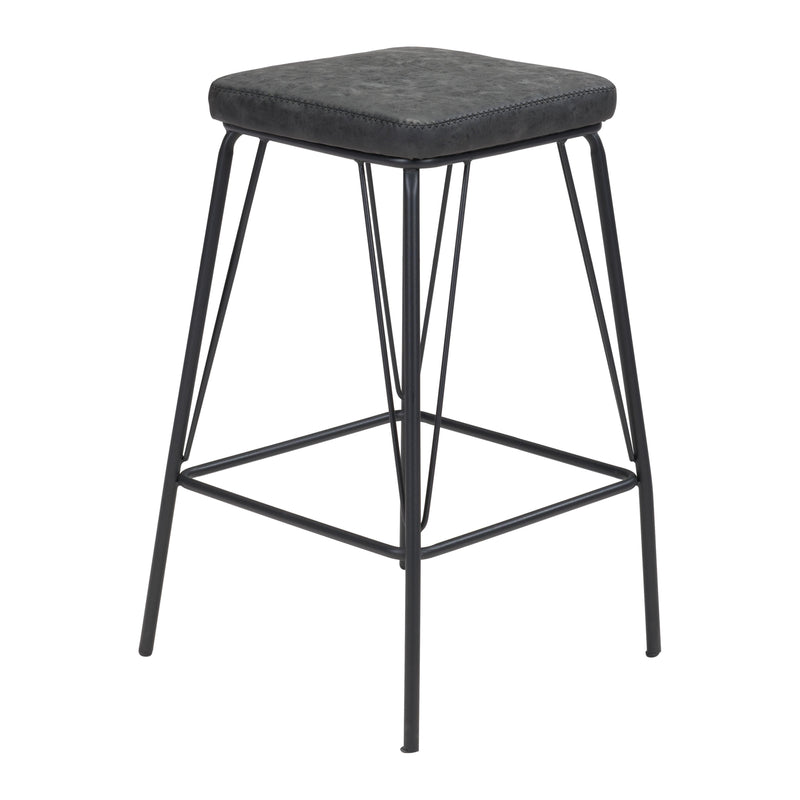 Zuo Samuel 109512 Counter Stool - Vintage Black IMAGE 3