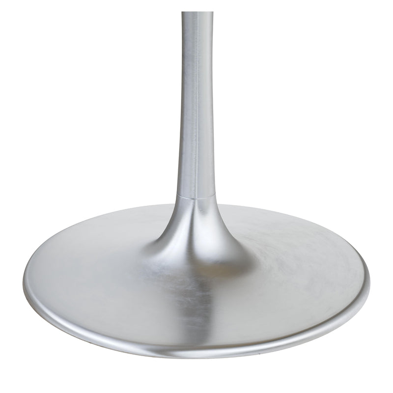 Zuo Metropolis 109445 Dining Table - Grey & Silver IMAGE 4