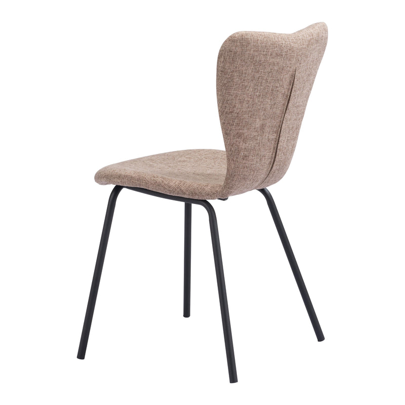 Zuo Tollo 109628 Dining Chair - Brown IMAGE 5