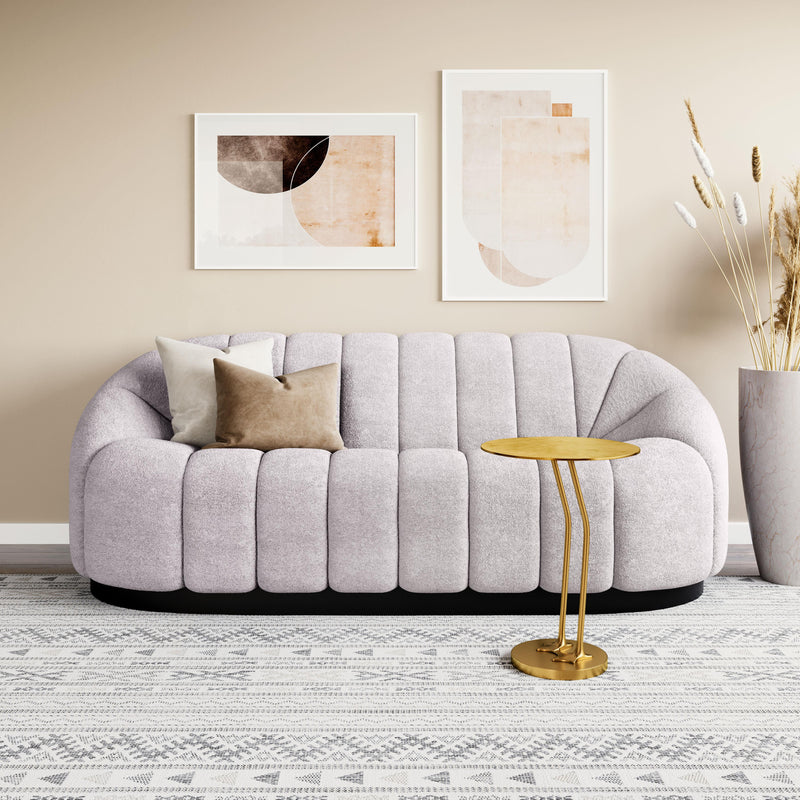 Zuo Bhutan 109342 Sofa - Light Grey IMAGE 10