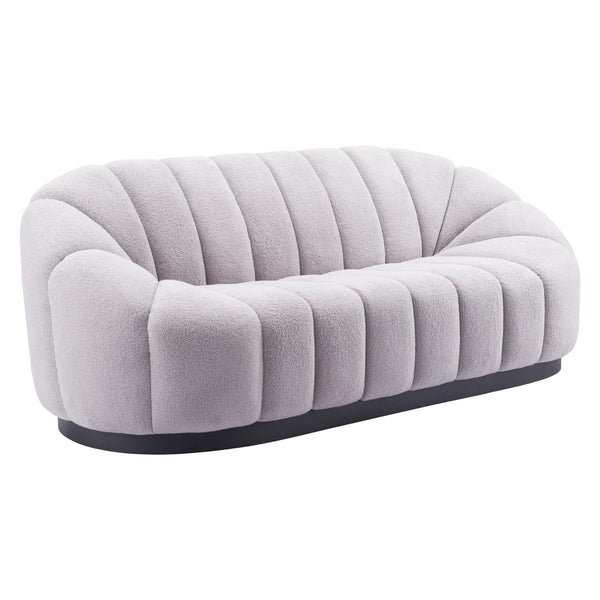 Zuo Bhutan 109342 Sofa - Light Grey IMAGE 1