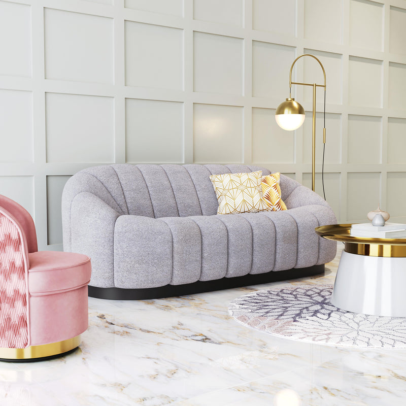 Zuo Bhutan 109342 Sofa - Light Grey IMAGE 7