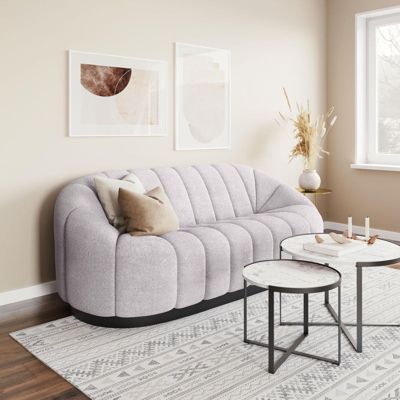 Zuo Bhutan 109342 Sofa - Light Grey IMAGE 9