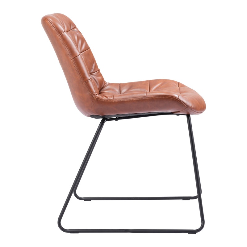 Zuo Tammy 109336 Dining Chair - Vintage Brown IMAGE 2