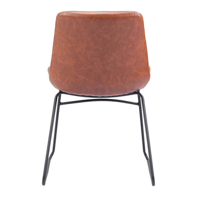 Zuo Tammy 109336 Dining Chair - Vintage Brown IMAGE 4