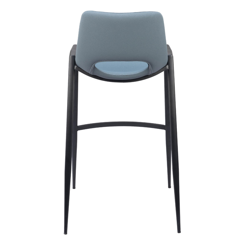 Zuo Desi 109542 Barstool - Azure Grey IMAGE 4