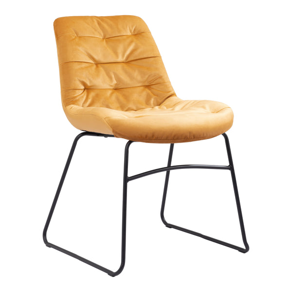 Zuo Tammy 109335 Dining Chair - Yellow IMAGE 1