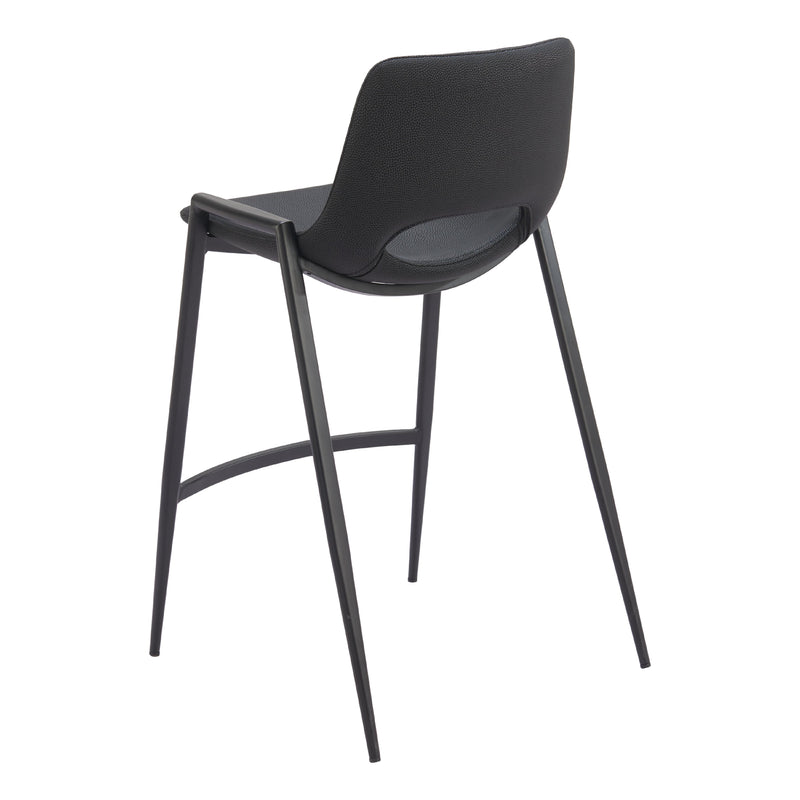 Zuo Desi 109537 Counter Stool - Black IMAGE 5