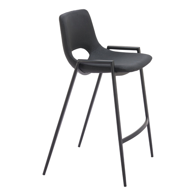 Zuo Desi 109537 Counter Stool - Black IMAGE 6