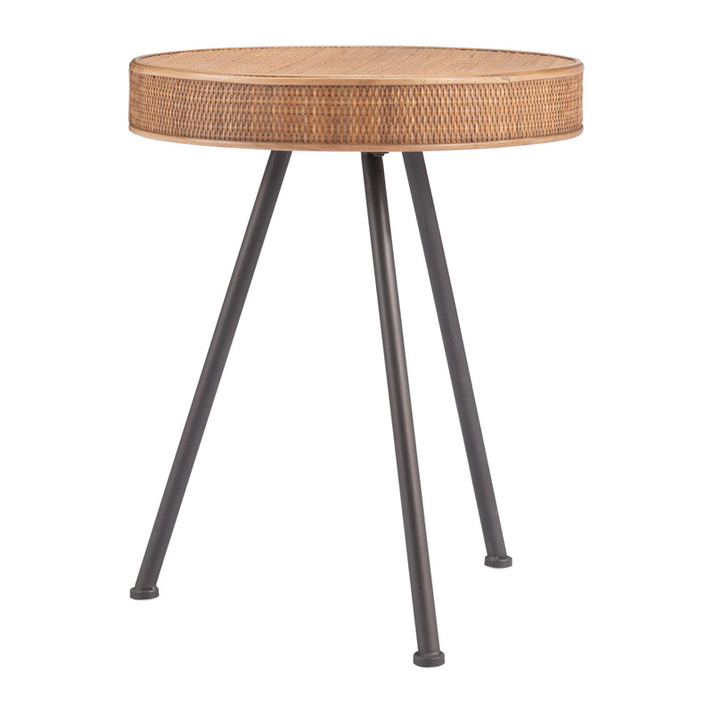 Zuo Stuart 109593 Side Table - Natural IMAGE 4