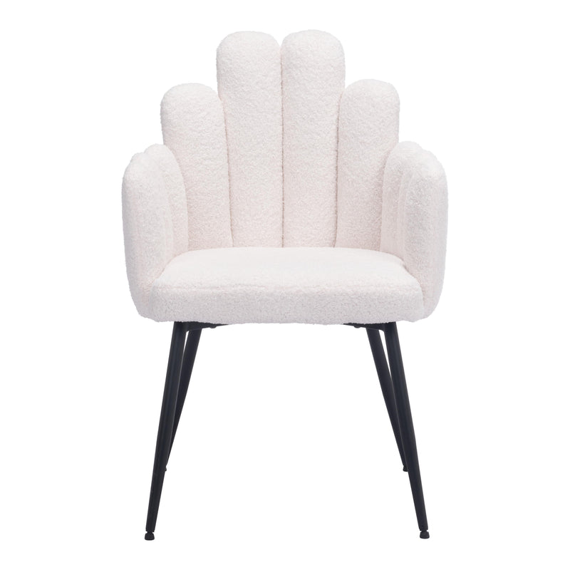 Zuo Noosa 109657 Dining Chair - Ivory IMAGE 3