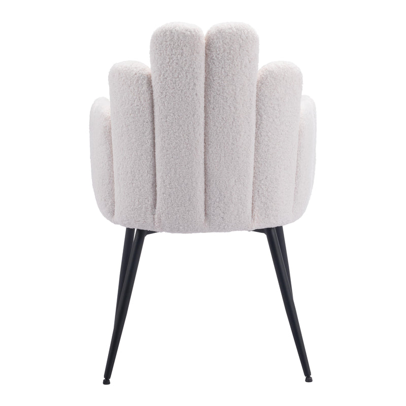 Zuo Noosa 109657 Dining Chair - Ivory IMAGE 4