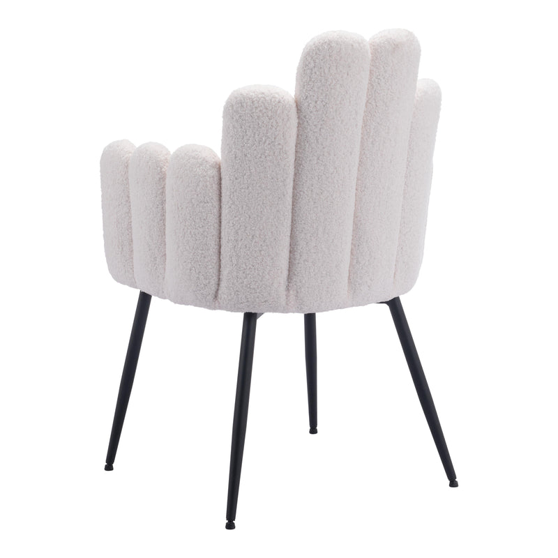 Zuo Noosa 109657 Dining Chair - Ivory IMAGE 5