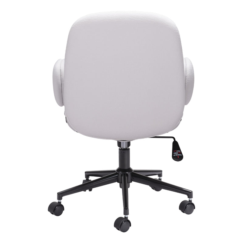 Zuo Lionel 109528 Office Chair - Beige IMAGE 4