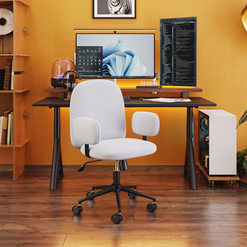 Zuo Lionel 109528 Office Chair - Beige IMAGE 9