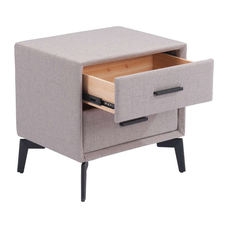 Zuo Halle 109623 Side Table - Grey IMAGE 7
