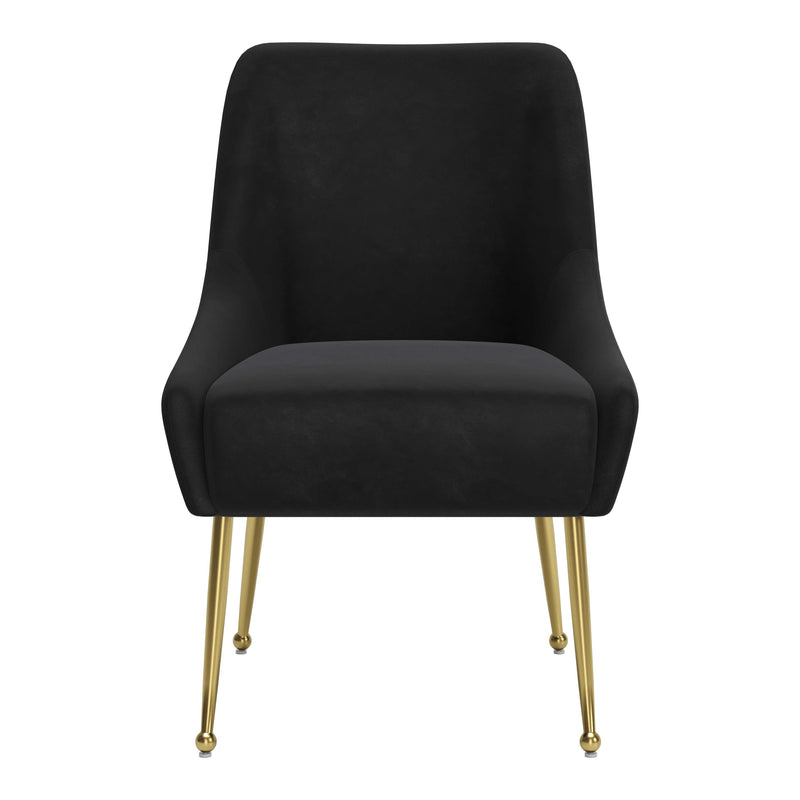 Zuo Maxine 109717 Dining Chair - Black & Gold IMAGE 3