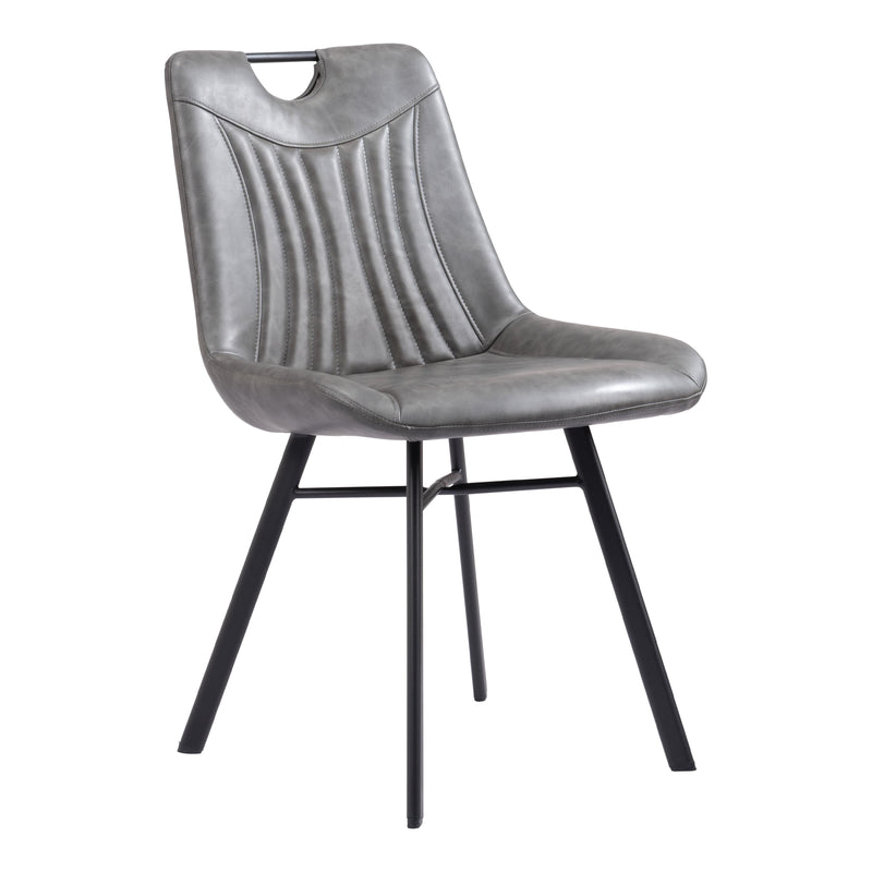 Zuo Tyler 109333 Dining Chair - Vintage Grey IMAGE 1