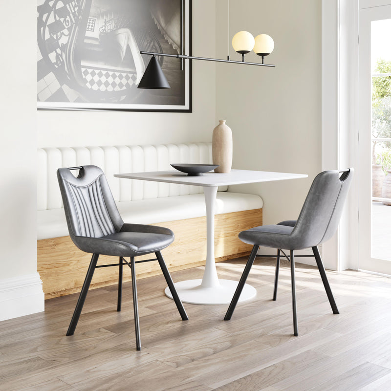 Zuo Tyler 109333 Dining Chair - Vintage Grey IMAGE 8