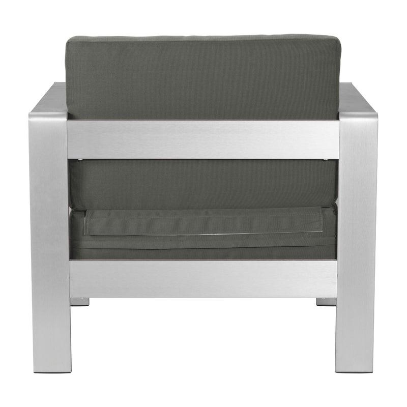 Zuo Cosmopolitan 703985 Armchair - Dark Grey IMAGE 4