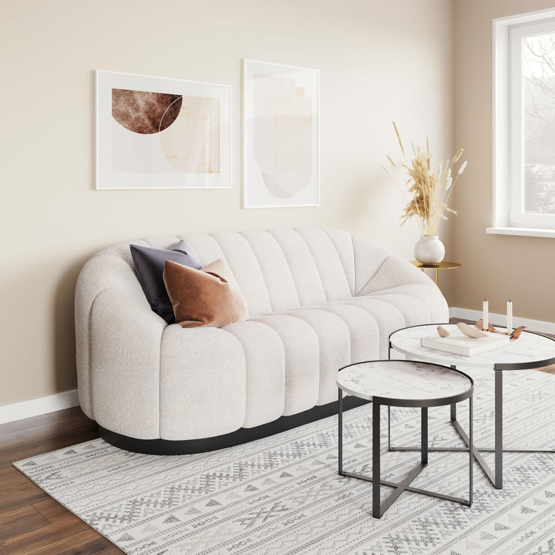 Zuo Bhutan 109341 Sofa - Cream IMAGE 7
