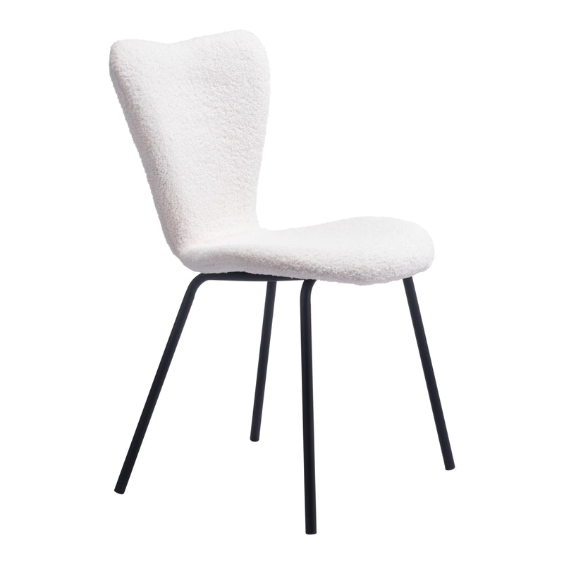 Zuo Thibideaux 109658 Dining Chair - Ivory IMAGE 6