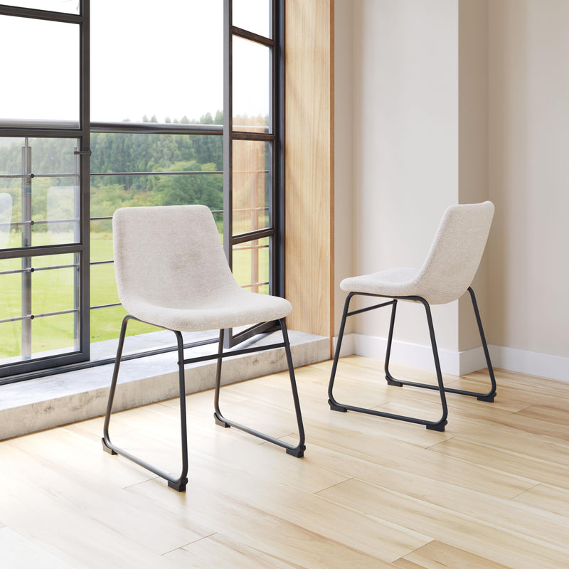 Zuo Smart 109651 Dining Chair - Ivory IMAGE 10