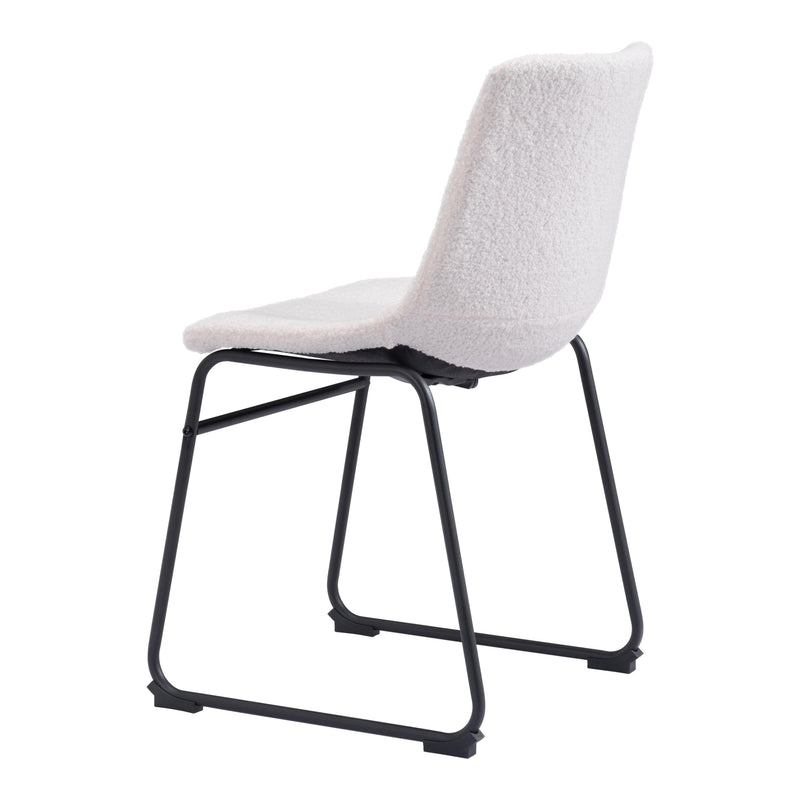 Zuo Smart 109651 Dining Chair - Ivory IMAGE 5
