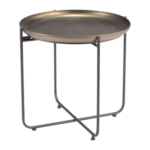 Zuo Bronson 109596 Side Table - Bronze IMAGE 1