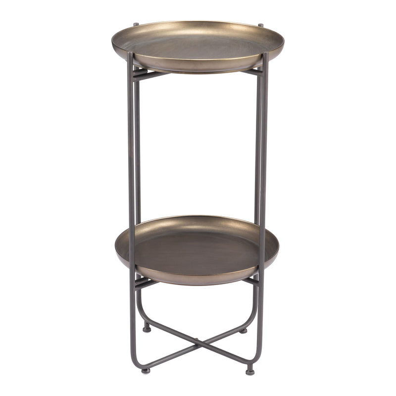 Zuo Bronson 109597 Accent Table - Bronze IMAGE 2