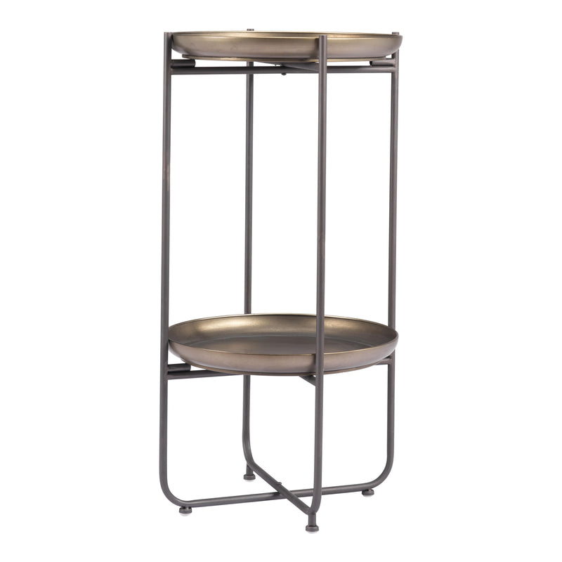 Zuo Bronson 109597 Accent Table - Bronze IMAGE 5