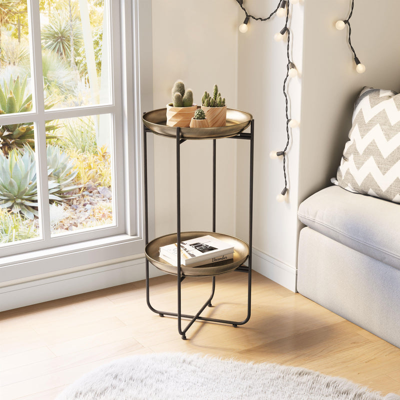 Zuo Bronson 109597 Accent Table - Bronze IMAGE 7