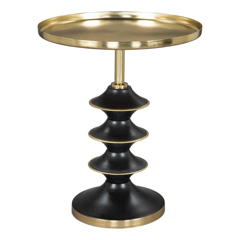 Zuo Donahue 109564 Side Table - Gold & Black IMAGE 2