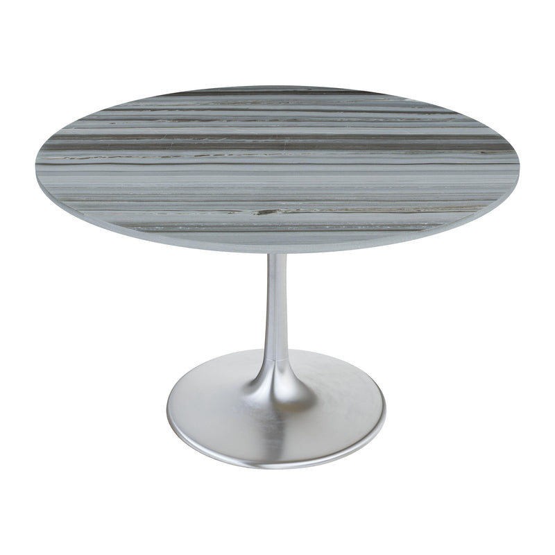 Zuo Star City 109446 Dining Table - Grey & Silver IMAGE 3