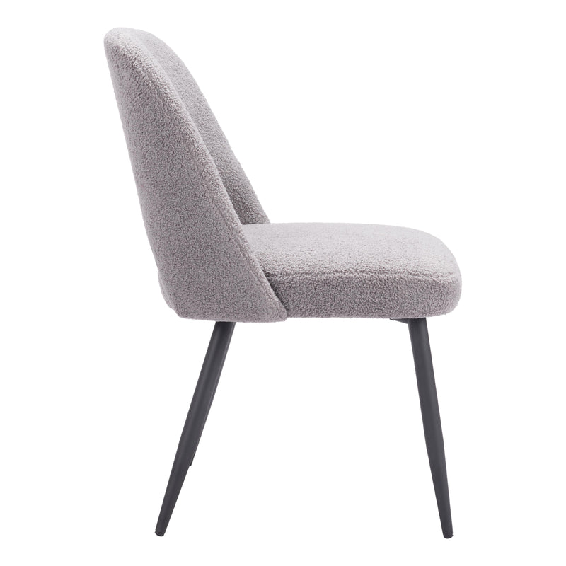 Zuo Teddy 109328 Dining Chair - Grey IMAGE 2