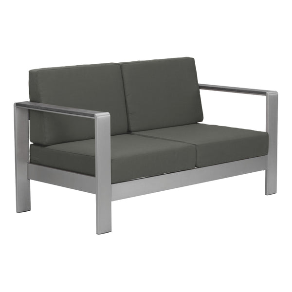 Zuo Cosmopolitan 703986 Sofa - Dark Grey IMAGE 1