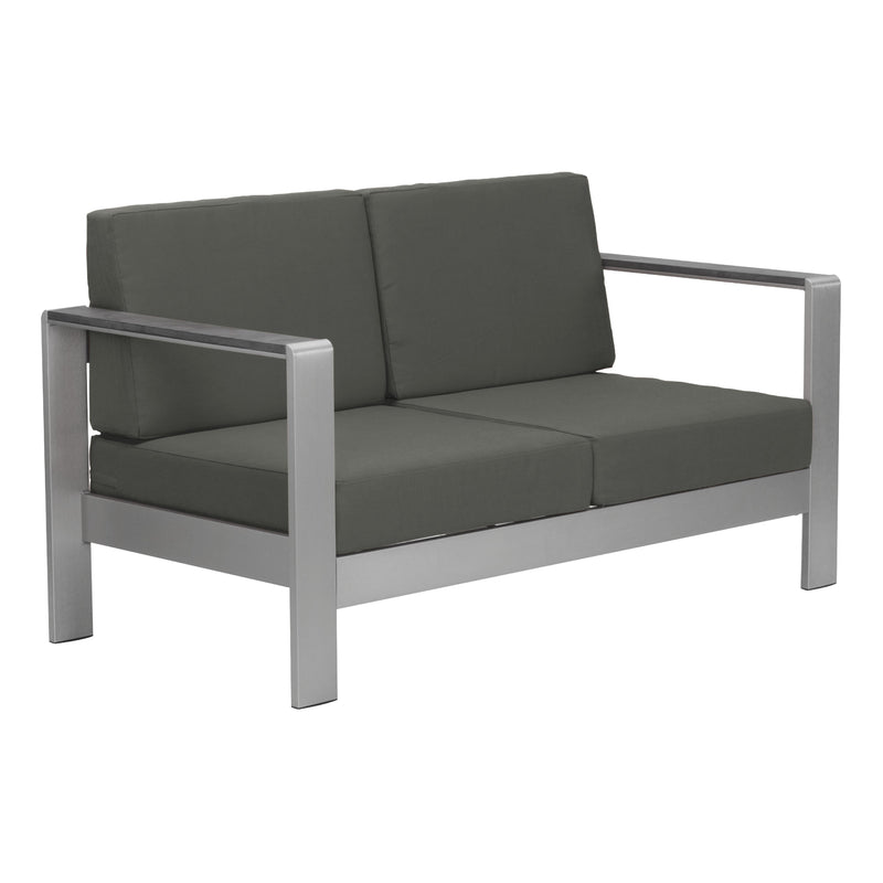 Zuo Cosmopolitan 703986 Sofa - Dark Grey IMAGE 1
