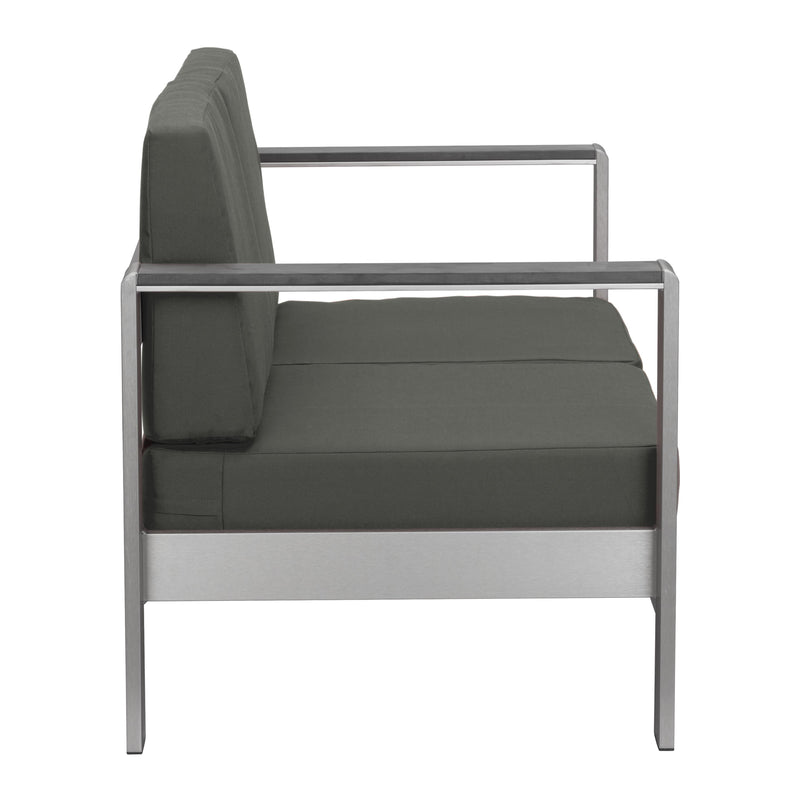 Zuo Cosmopolitan 703986 Sofa - Dark Grey IMAGE 2