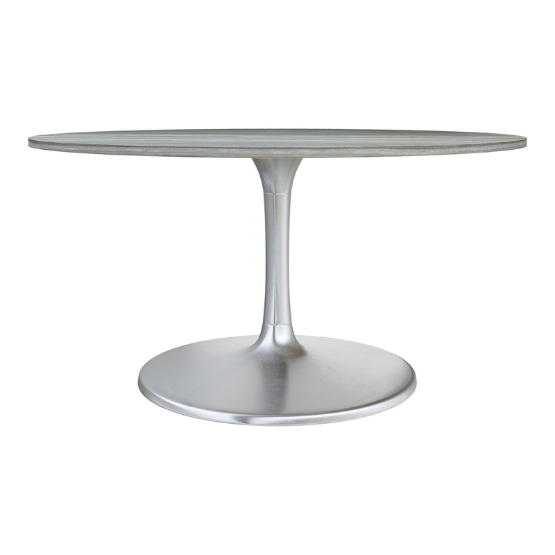 Zuo Star City 109452 Dining Table (60") - Grey & Silver IMAGE 2