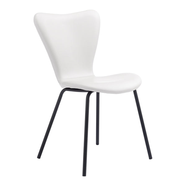 Zuo Torlo 109630 Dining Chair - White IMAGE 1