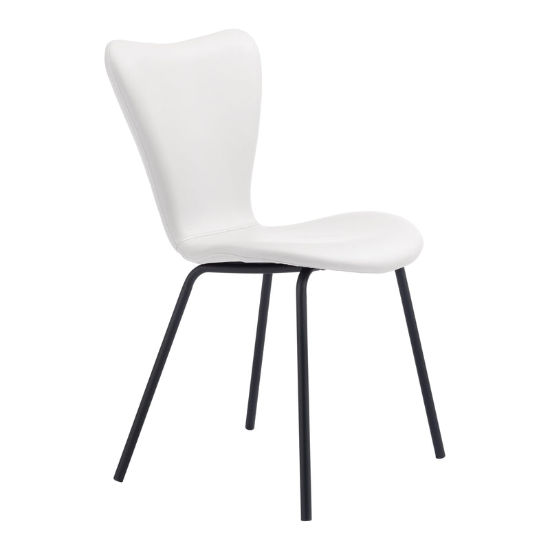 Zuo Torlo 109630 Dining Chair - White IMAGE 6