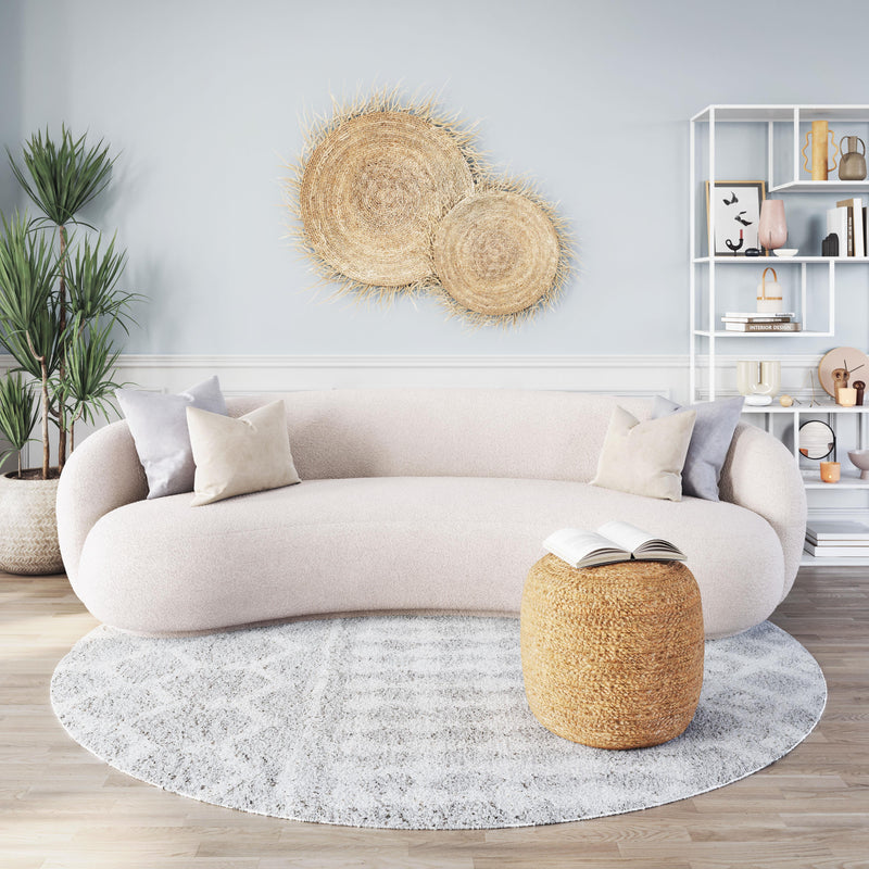 Zuo Tibet 109343 Sofa - Cream IMAGE 8