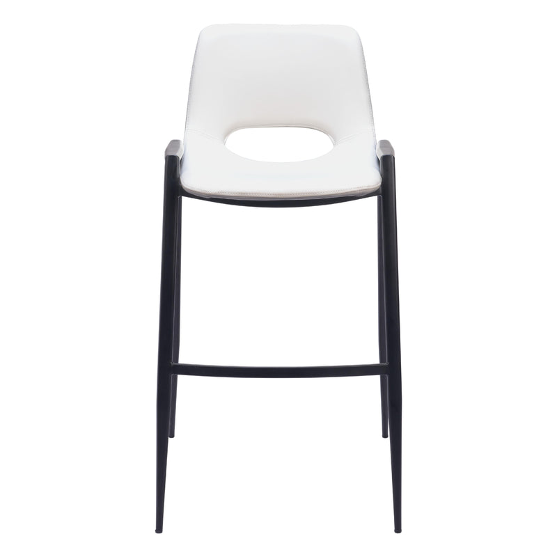 Zuo Desi 109541 Barstool - White IMAGE 3