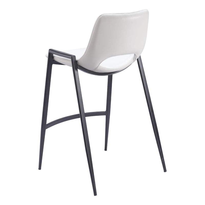 Zuo Desi 109538 Counter Stool - White IMAGE 5